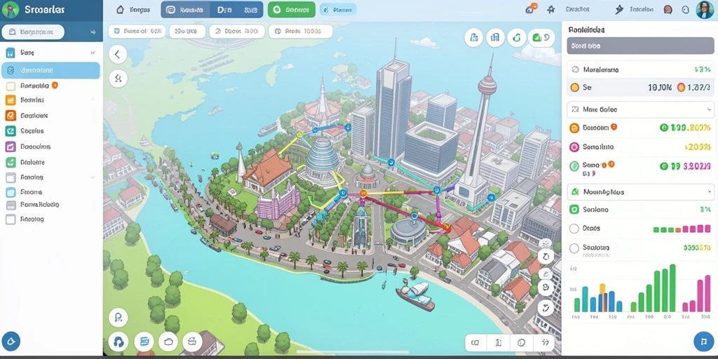 Tampilan utama aplikasi 69LIVE dengan berbagai kategori.