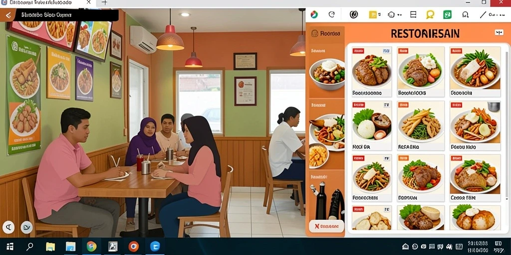 Gambar menunjukkan karakter utama dalam pertempuran epik.