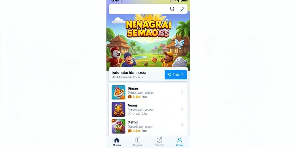 Tangkapan layar menunjukkan karakter utama di level menantang.