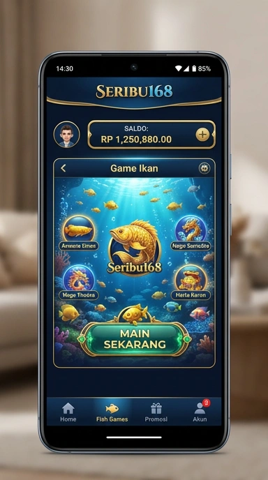 Galeri pratinjau visual seribu168 build APK resmi terbaru